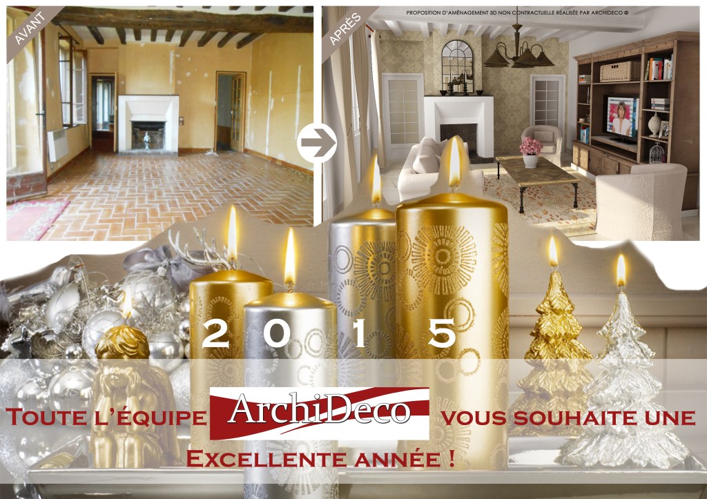 ArchiDeco vous souhaite une merveilleuse année pleine de projets&nbsp;déco