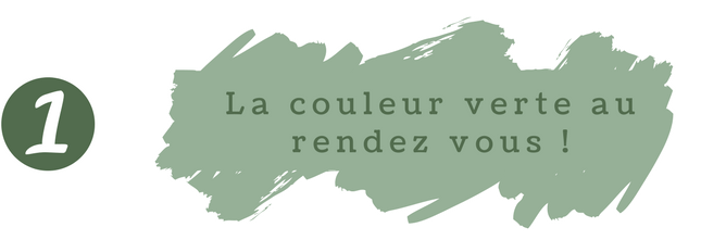 Titre 1 - Couleur verte au rendez vous