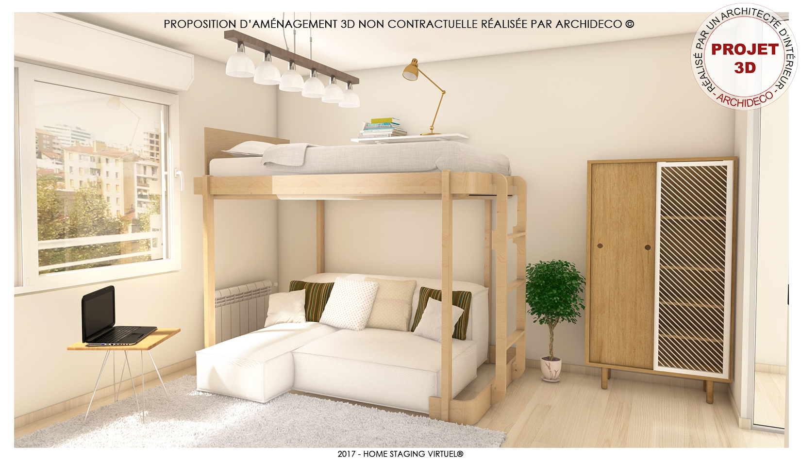 Visuel 1 - 4 astuces pour agrandir l'espace