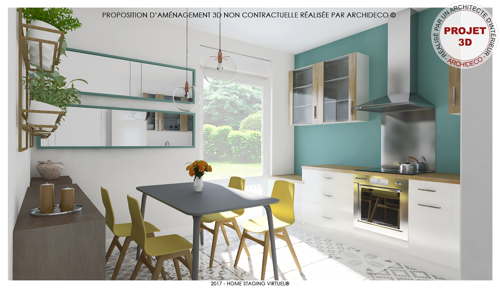 Visuel 1 - Osez la couleur turquoise chez vous !