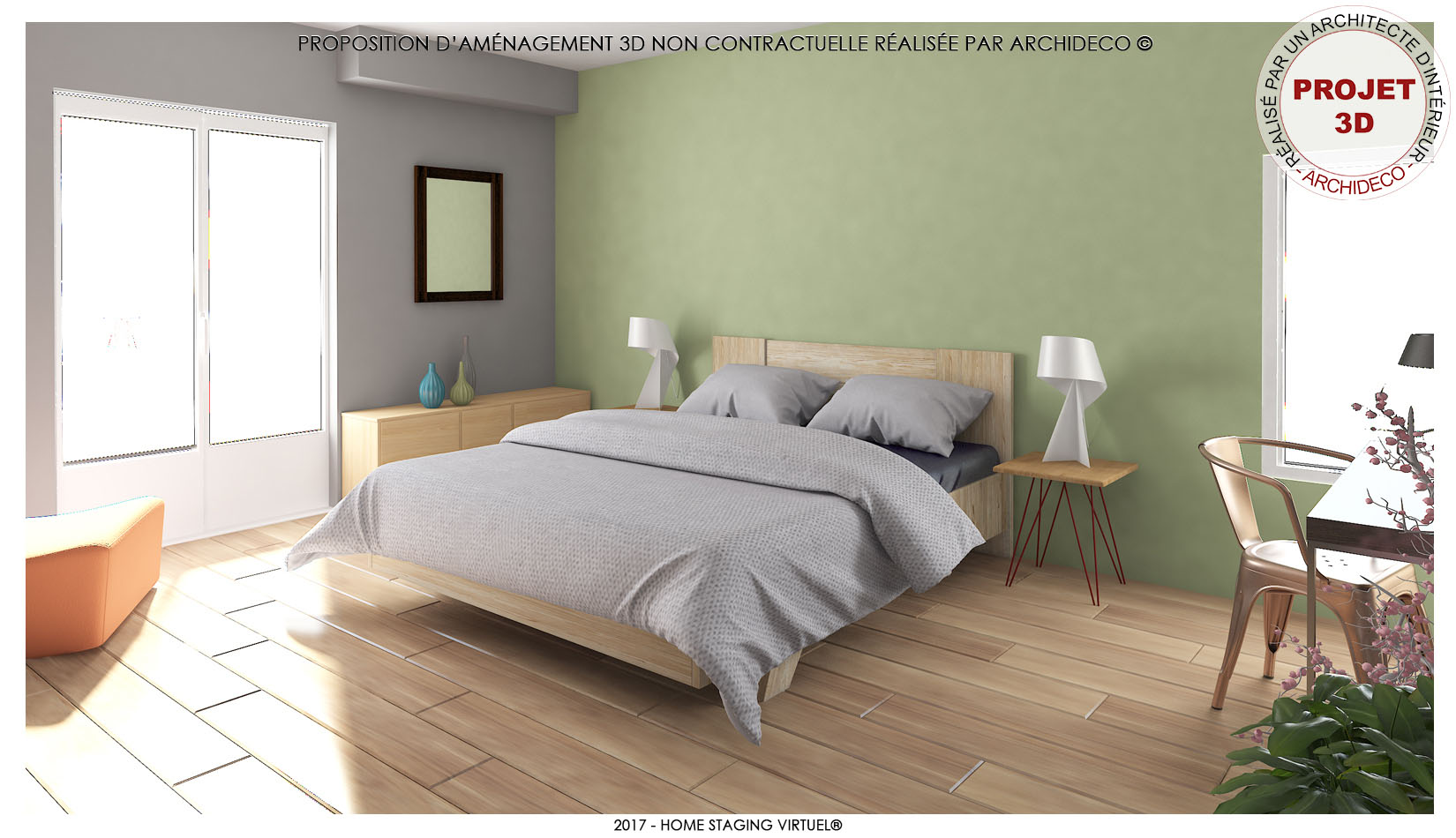 Visuel 3 - Une chambre bien rangée ! 