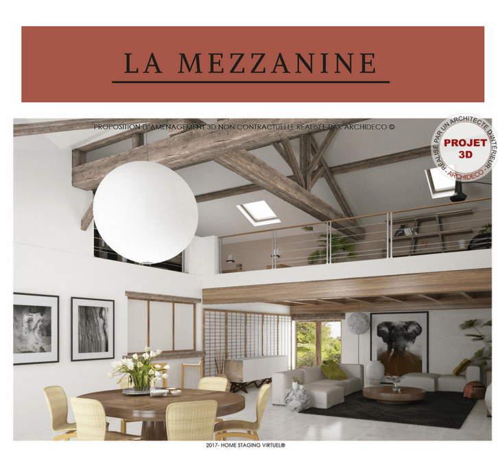 La mezzanine !