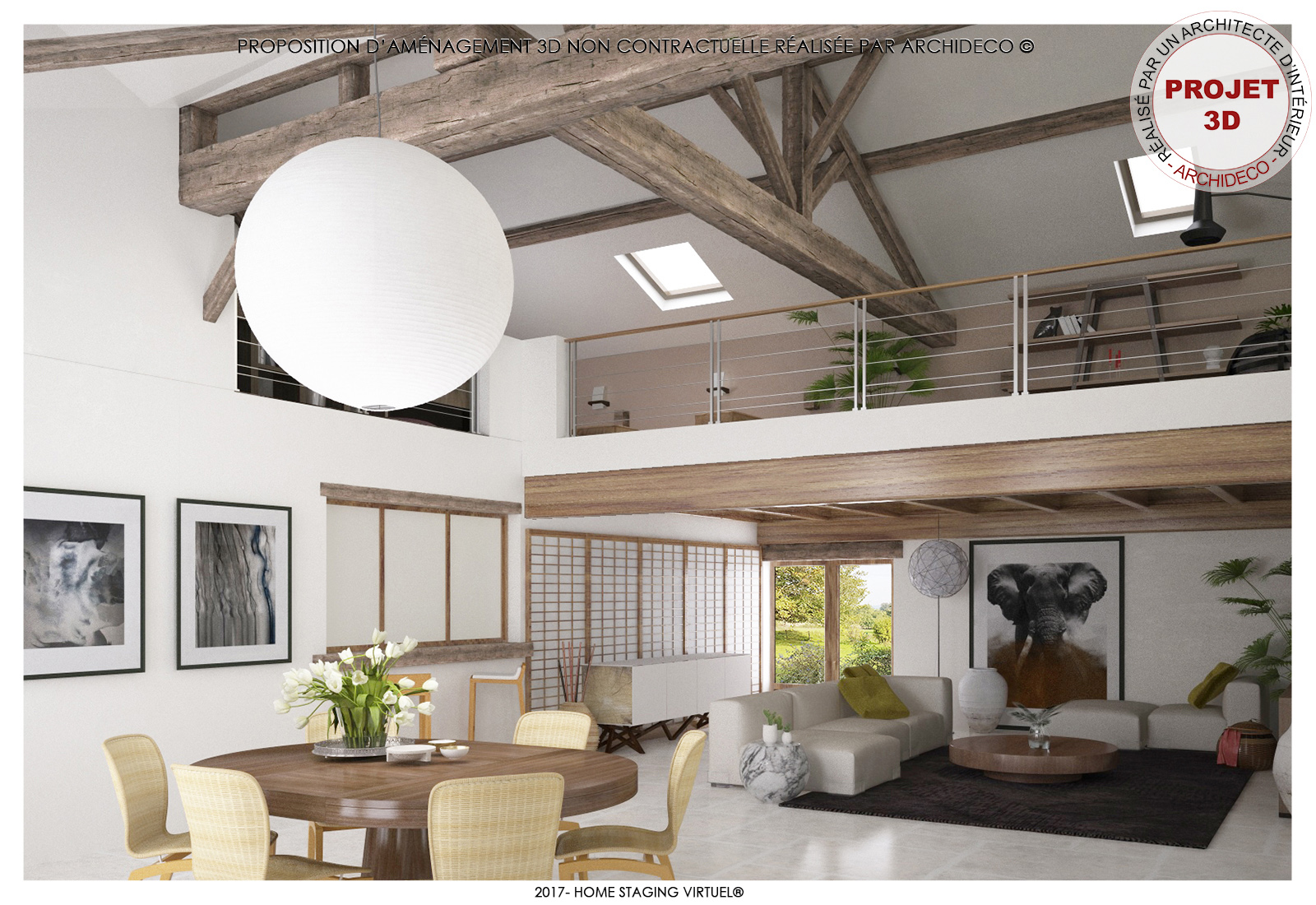 La mezzanine loft - Visuel 1